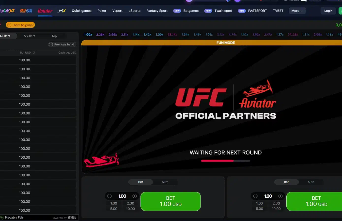 1win aviator game Malaysia